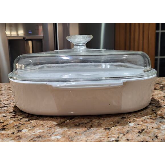 Vintage Corning Ware Floral Bouquet Casserole Dish & Lid A-10-B. 2.5 L EUC - Picture 5 of 15